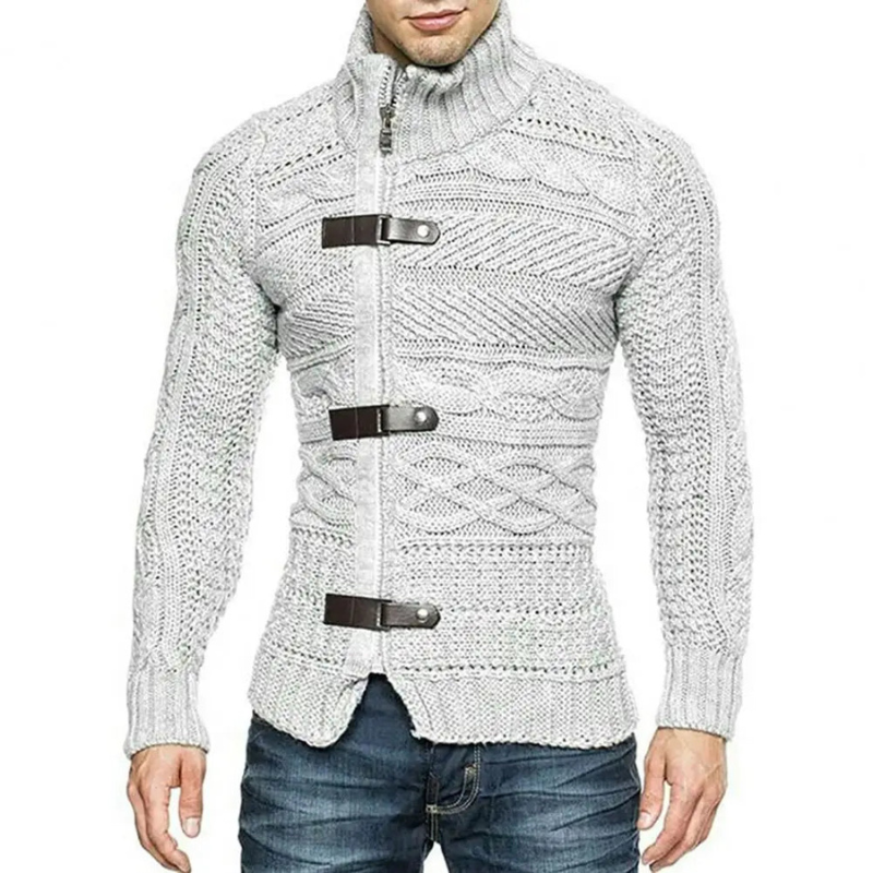 Prince | Pull Col Roulé en Maille avec Texture Élégante pour Homme