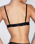 Triangle coques Jane | Noir