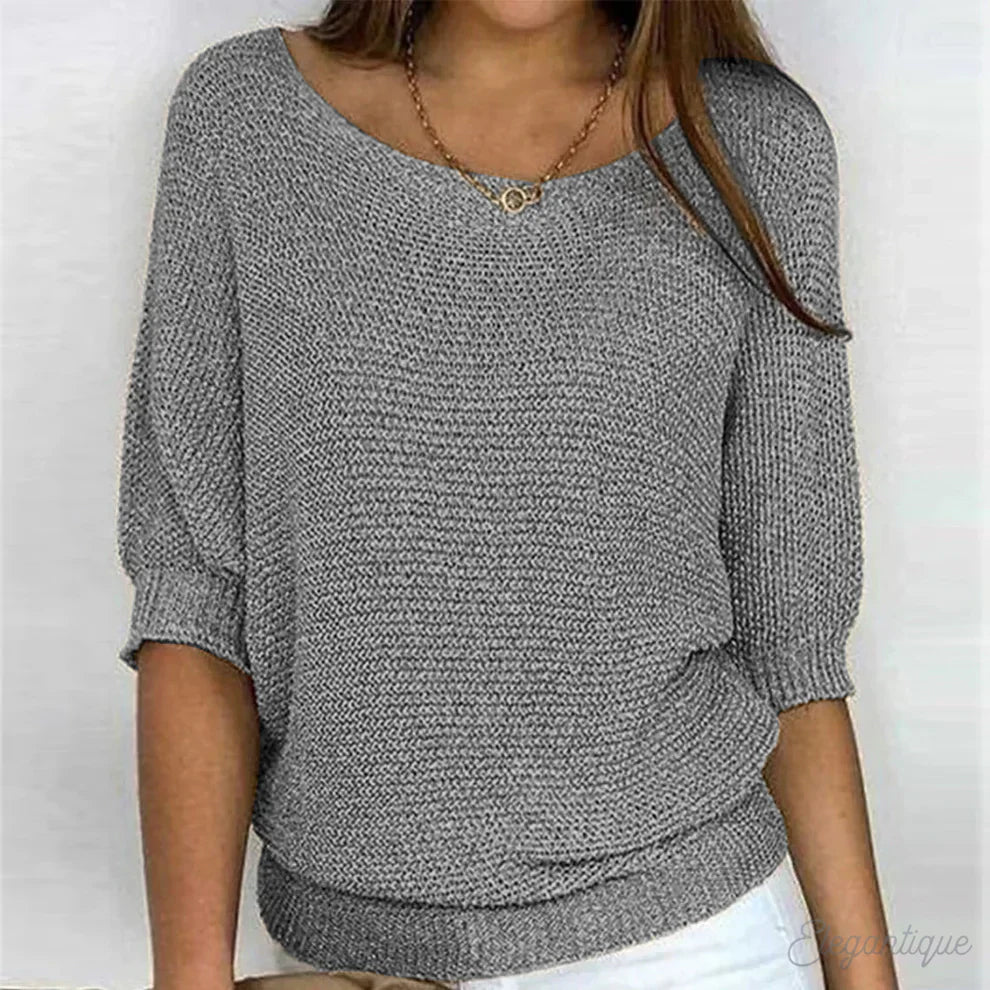 Gabrielle | Pull torsadé maille chic