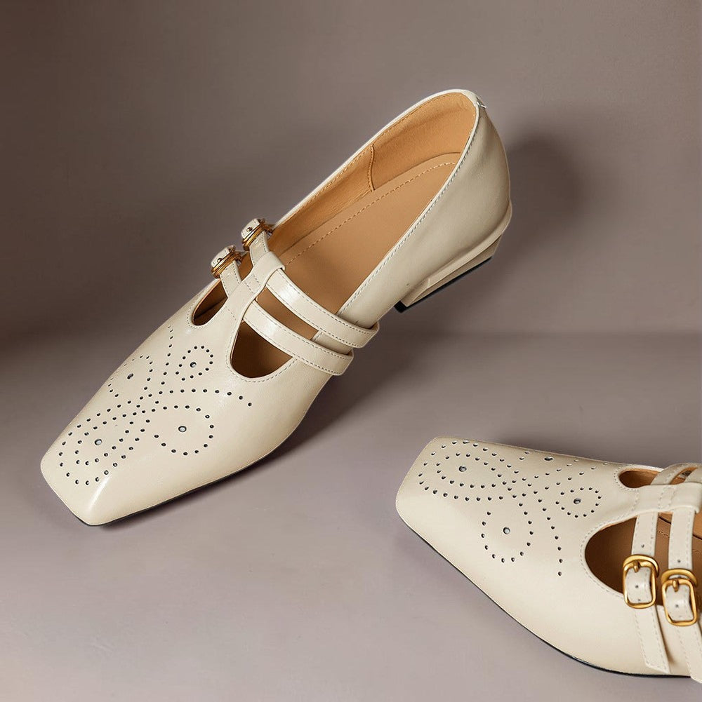 Venlora Mode | Babies Cuir Double Bride Pauline