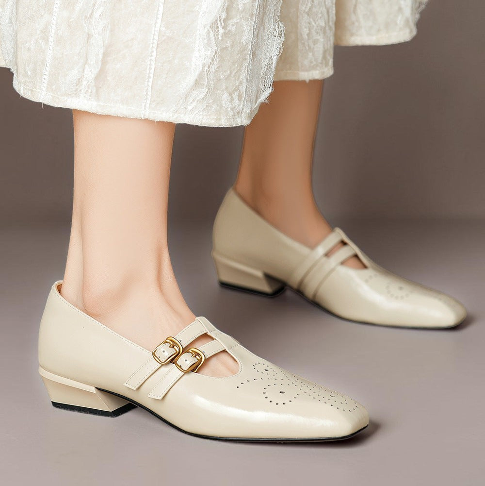 Venlora Mode | Babies Cuir Double Bride Pauline