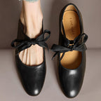 Venlora Mode | Ballerines Cuir à Nœud Sophie
