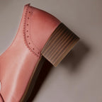 Venlora Mode| Derbies Cuir Ciselé Amélie