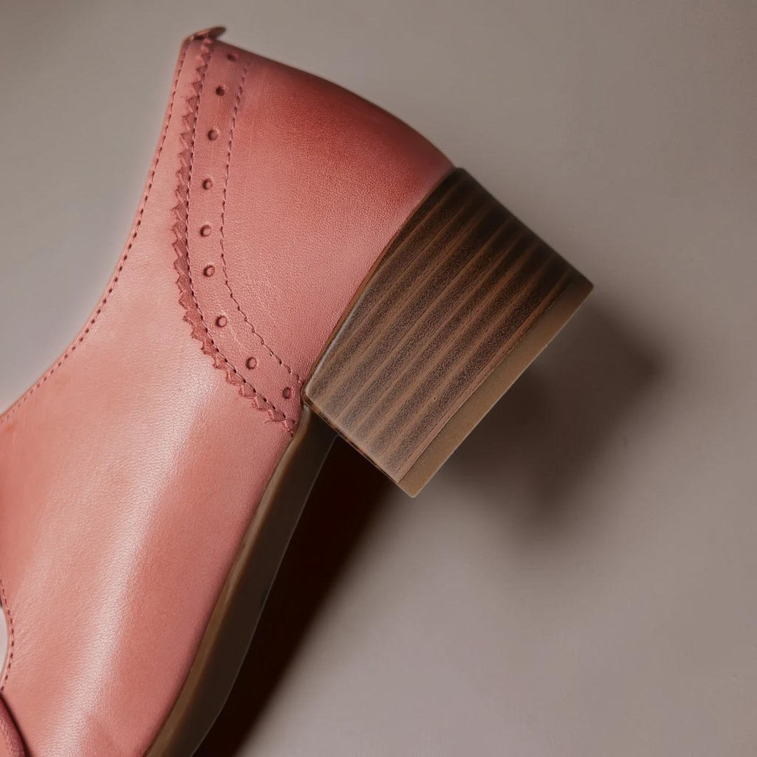 Venlora Mode| Derbies Cuir Ciselé Amélie