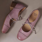 Venlora Mode| Derbies Cuir Ciselé Amélie