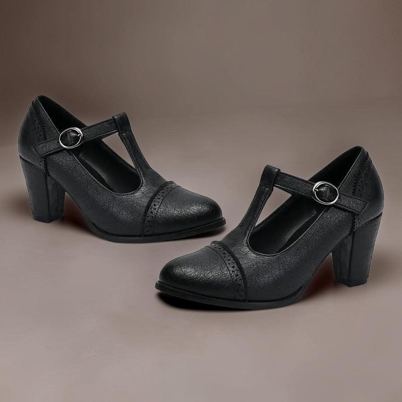 Venlora Mode | Escarpins Perforés à Bride Sandrine
