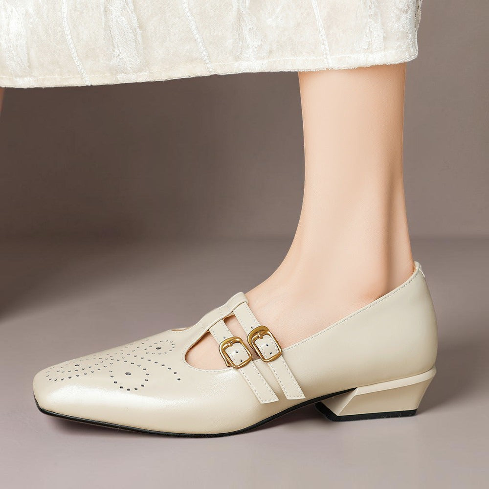 Venlora Mode | Babies Cuir Double Bride Pauline