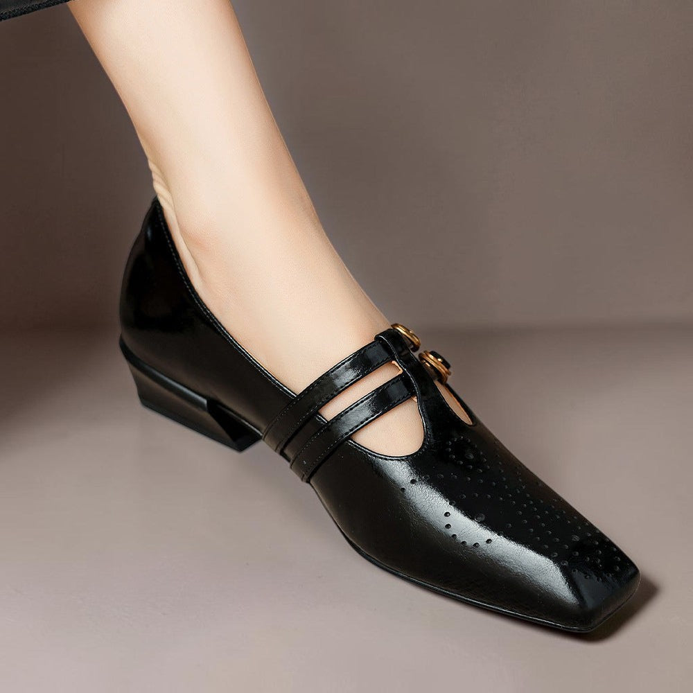 Venlora Mode | Babies Cuir Double Bride Pauline