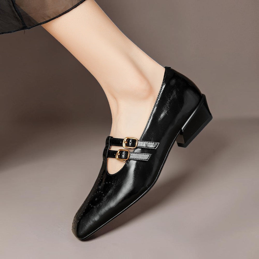 Venlora Mode | Babies Cuir Double Bride Pauline