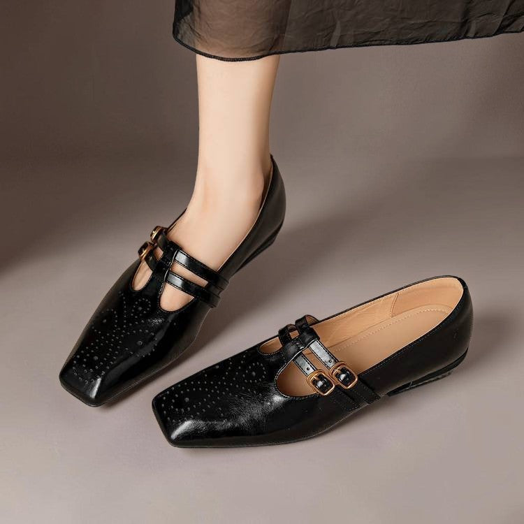 Venlora Mode | Babies Cuir Double Bride Pauline