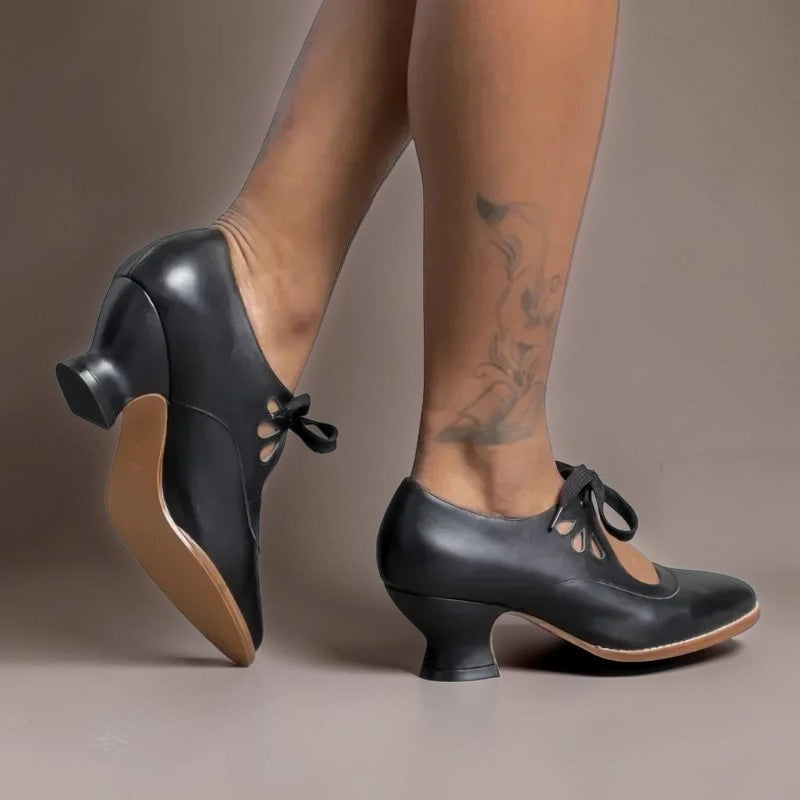 Venlora Mode | Escarpins à Bride Lacée Marie