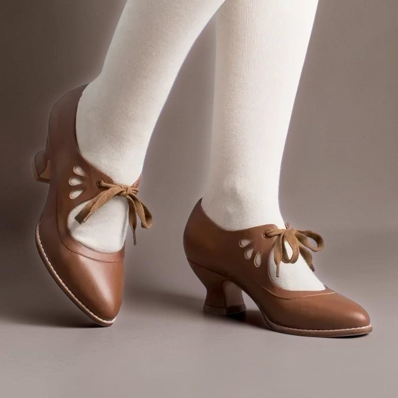 Venlora Mode | Escarpins à Bride Lacée Marie