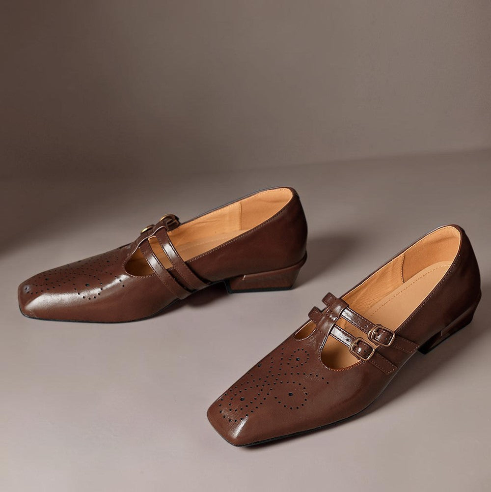 Venlora Mode | Babies Cuir Double Bride Pauline
