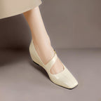 Venlora Mode | Babies Cuir Bout Carré Michèle