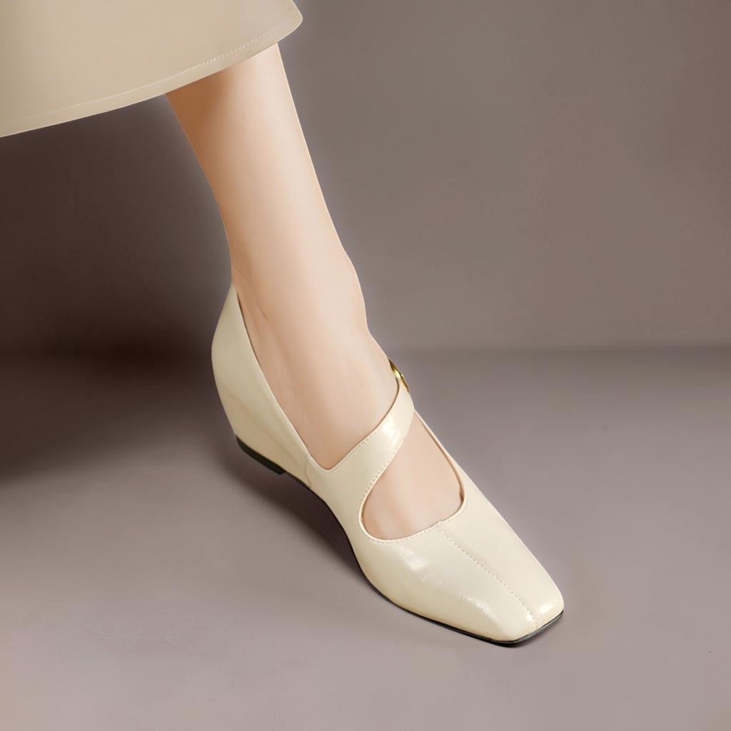 Venlora Mode | Babies Cuir Bout Carré Michèle