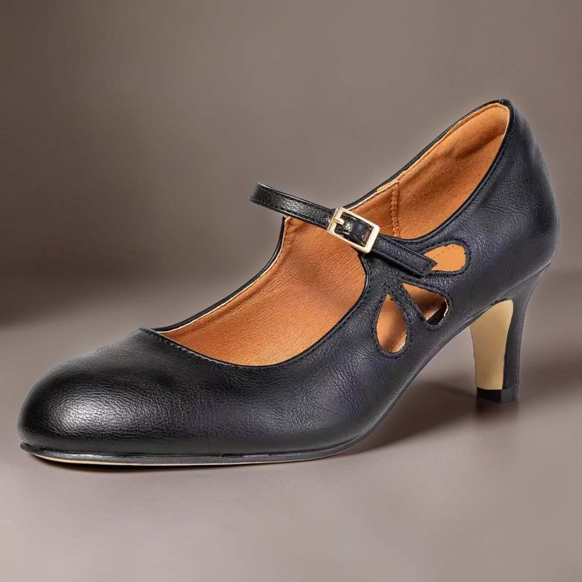 Venlora Mode | Escarpins Noirs Bout Fermé Sylvie