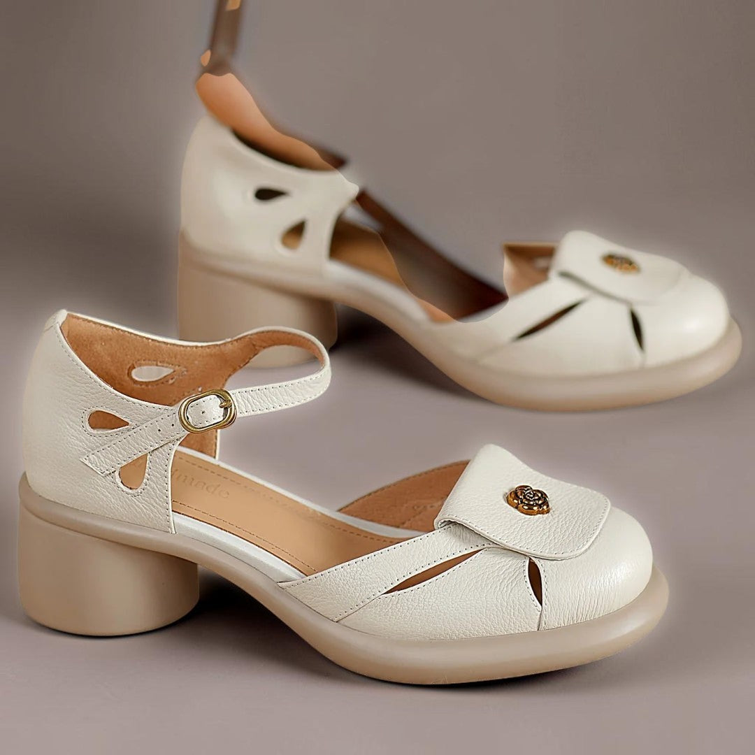 Venlora Mode | Sandales Plateforme à Bride Claire