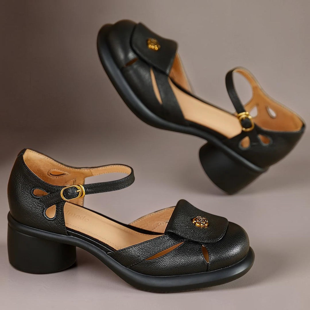 Venlora Mode | Sandales Plateforme à Bride Claire