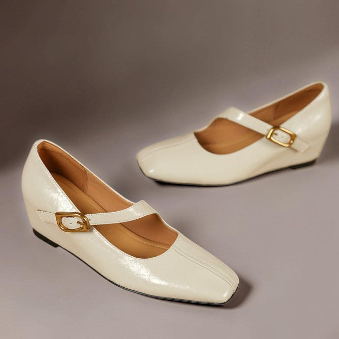 Venlora Mode | Babies Cuir Bout Carré Michèle