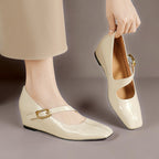 Venlora Mode | Babies Cuir Bout Carré Michèle