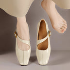 Venlora Mode | Babies Cuir Bout Carré Michèle