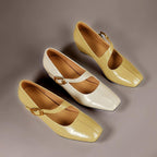 Venlora Mode | Babies Cuir Bout Carré Michèle