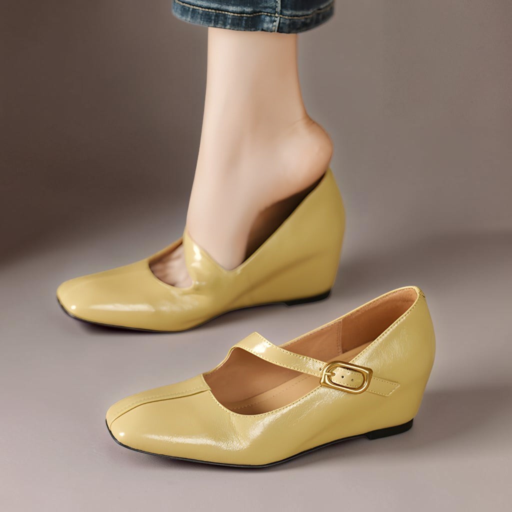 Venlora Mode | Babies Cuir Bout Carré Michèle